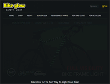 Tablet Screenshot of bikeglow.com